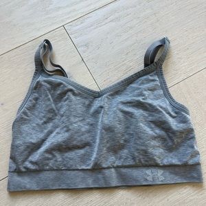 Under Armor Sports Bra Grey size XS